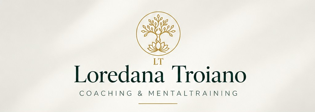 Loredana Troiano – Coaching & Mentaltraining, goldenes LT-Baum-Logo